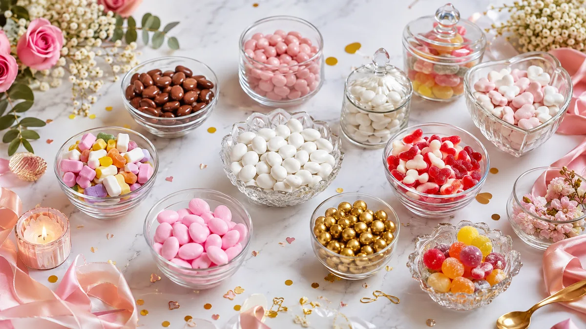 bonbonnières variées pour mariage baptême anniversaire et fêtes